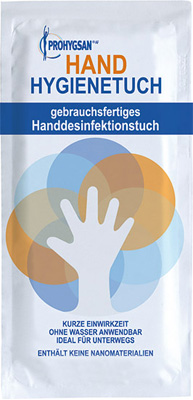 Prohygsan Handdesinfektionstuch im Sachet