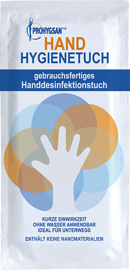 Prohygsan Handdesinfektionstuch im Sachet