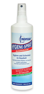 Prohygsan Desinfektionsspray I Flächendesinfektionsmittel zur Desinfektion von Flächen