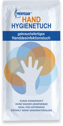 Prohygsan Handdesinfektionstuch zum Hände desinfizieren