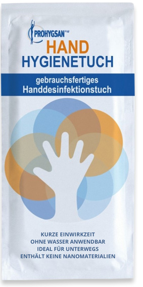 Prohygsan Handdesinfektionstuch zum Hände desinfizieren